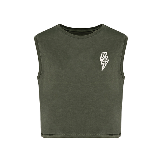 Organic Khaki Tank Top