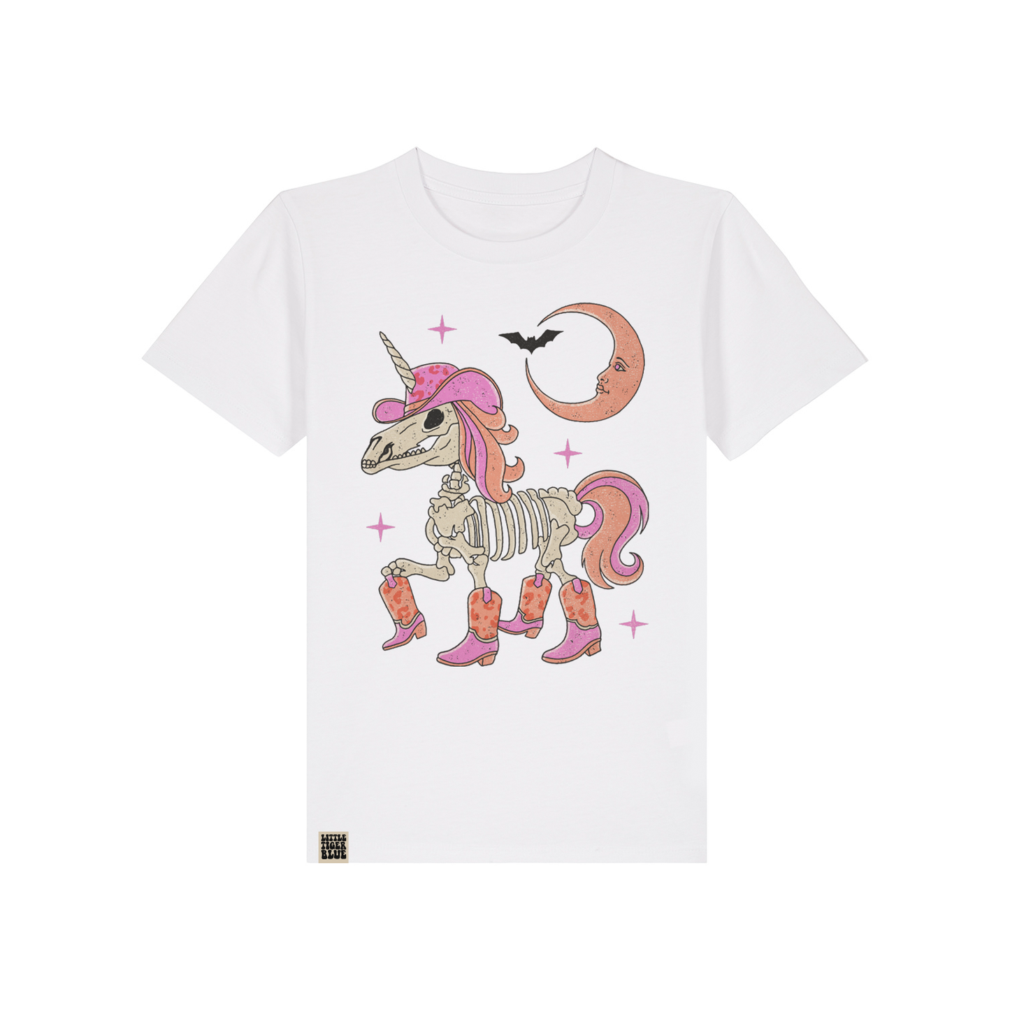 Howdy Unicorn T-Shirt White