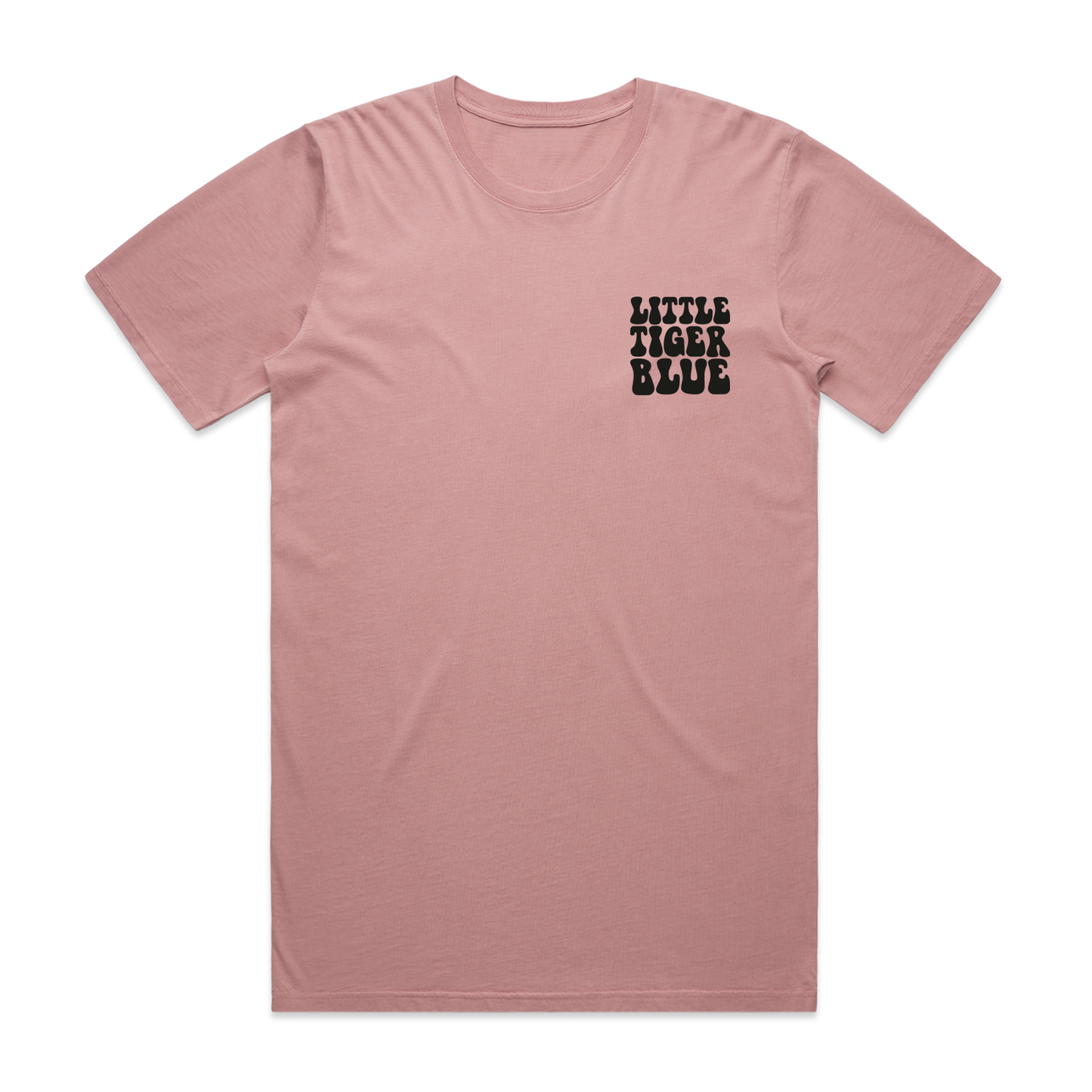 Faded Rose Text T-Shirt