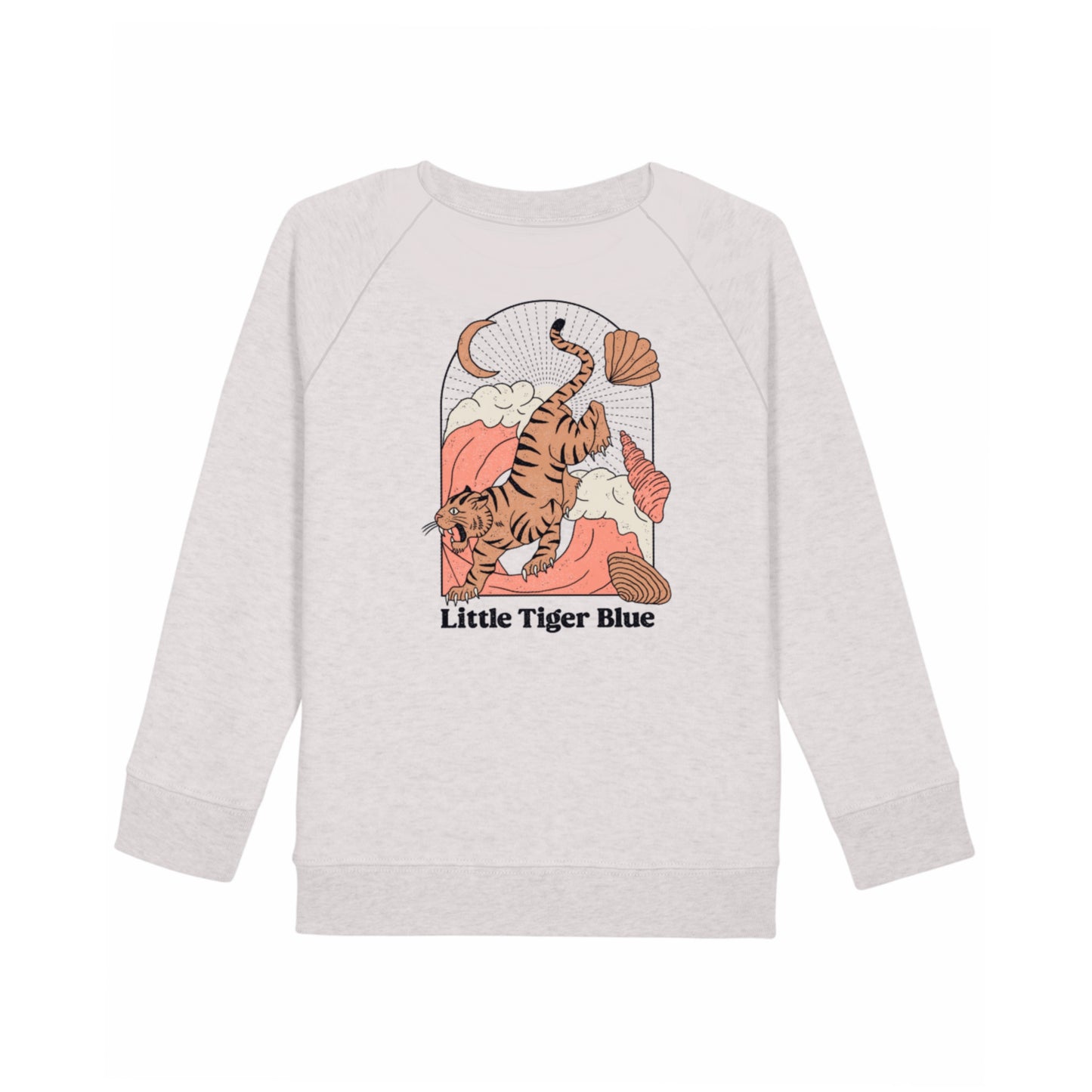 Heather Grey Tiger Sweatshirt