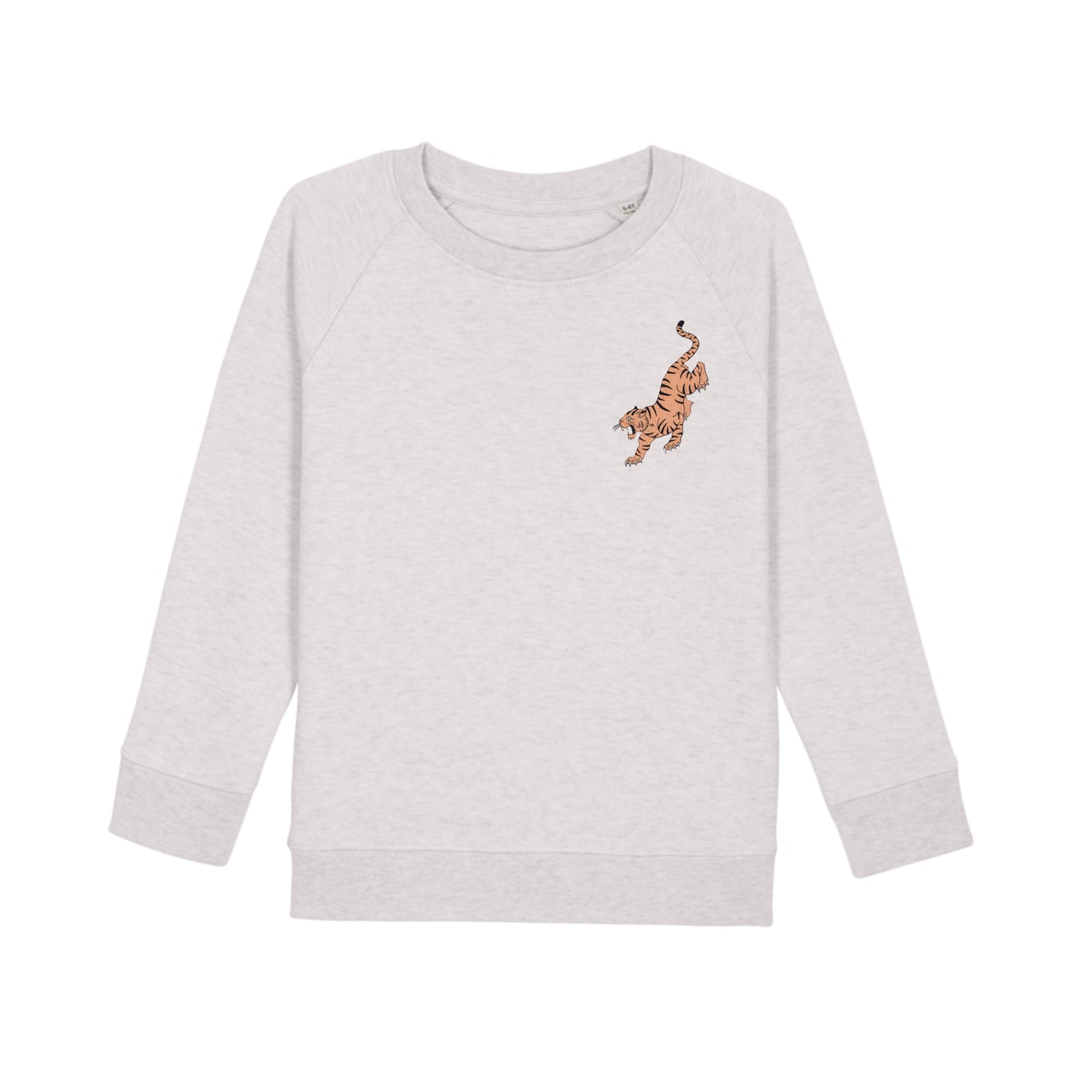 Heather Grey Tiger Sweatshirt